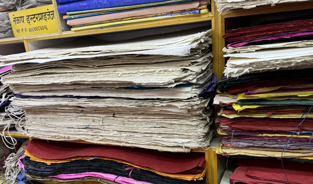 尼泊尔纸加德满都——Lokta Paper 与尼泊尔传统手工纸